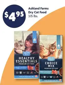 Family Dollar Ashland Farms Dry Cat Food offer