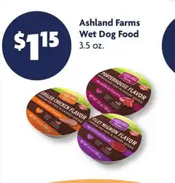 Family Dollar Ashland Farms Wet Dog Food offer