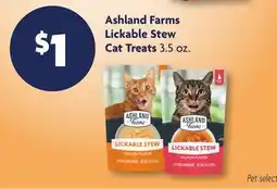 Family Dollar Ashland Farms Lickable Stew Cat Treats offer