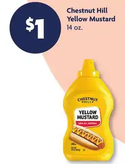 Family Dollar Chestnut Hill Yellow Mustard offer