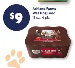 Family Dollar Ashland Farms Wet Dog Food offer