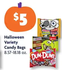 Family Dollar Halloween Variety Candy Bags offer