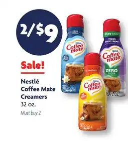 Family Dollar Nestlé Coffee Mate Creamers offer