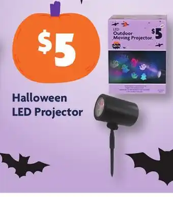 Family Dollar Halloween LED Projector offer
