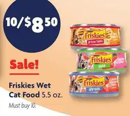 Family Dollar Purina Friskies Wet Cat Food offer