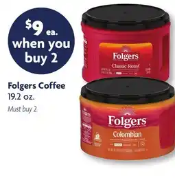 Family Dollar Folgers Coffee offer