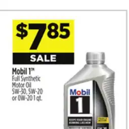 Dollar General Mobil 1 TM Full Synthetic Motor Oil offer