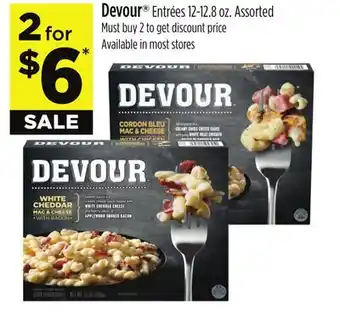 Dollar General Devour Entrées offer