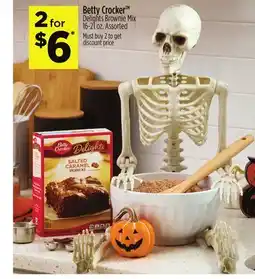 Dollar General Betty Crocker TM Delights Brownie Mix offer
