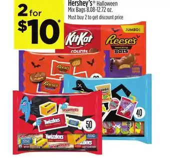 Dollar General Hershey's Halloween Mix Bags offer