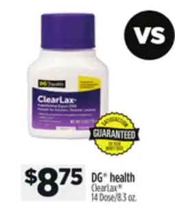 Dollar General DG health ClearLax offer
