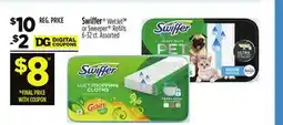 Dollar General Swiffer WetJet TM or Sweeper Refi lls offer