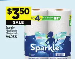 Dollar General Sparkle Paper Towels offer