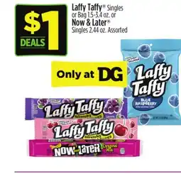 Dollar General Laffy Taffy or Now & Later offer