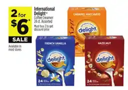 Dollar General International Delight Coffee Creamer offer