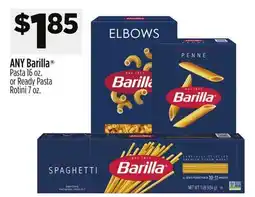 Dollar General ANY Barilla offer