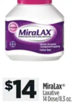 Dollar General MiraLax Laxative 14 Dose offer