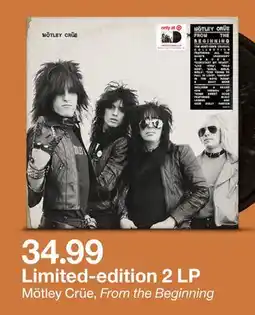 Target Limited-edition 2 LP Mötley Crüe, From the Beginning offer