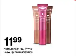 Target Natrium 0.34-oz. Phyto-Glow lip balm shimmer offer
