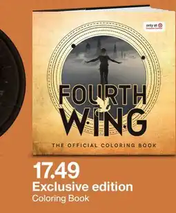 Target Exclusive edition Coloring Book offer