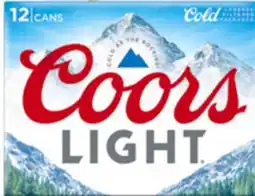 Target Select Coors 12-pk. beer† offer