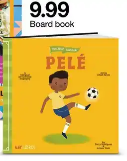 Target PELÉ Board book offer