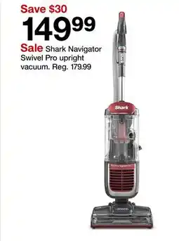 Target Shark Navigator Swivel Pro upright vacuum offer