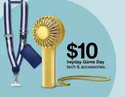 Target Heyday Game Day tech & accessories offer
