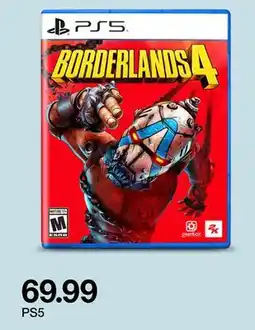 Target BORDERLANDS 4 PS5 offer