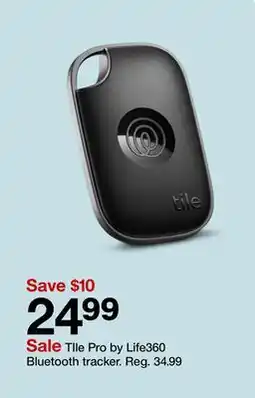 Target TIle Pro by Life360 Bluetooth tracker offer