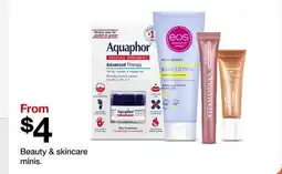 Target Beauty & skincare minis offer