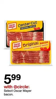 Target Oscar Mayer bacon offer