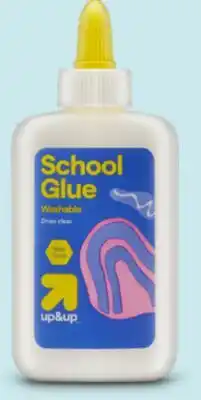Target up&up washable school glue offer