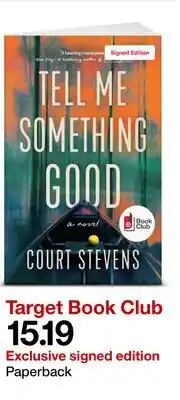 Target Tell Me Something Good Paperback offer