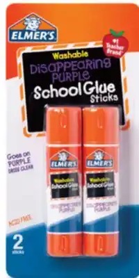 Target Elmer's purple glue sticks offer