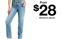 Target Women's denim offer