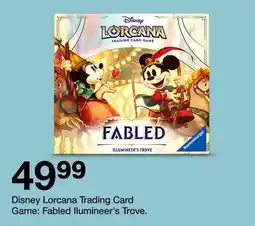 Target Disney Lorcana Trading Card Game: Fabled Ilumineer's Trove offer