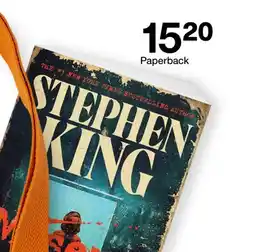 Target STEPHEN KING Paperback offer