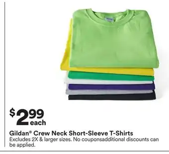 Michaels Gildan Crew Neck Short-Sleeve T-Shirts offer