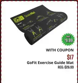 Big 5 GoFit Exercise Guide Mat offer
