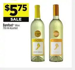 Dollar General Barefoot Wine offer