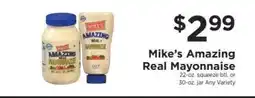 ShopRite Mike's Amazing Real Mayonnaise offer