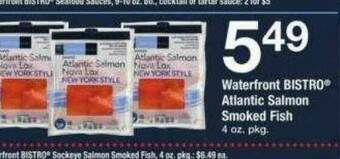 ACME Waterfront Bistro Atlantic Salmon Smoked Fish offer