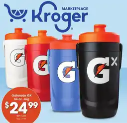 Kroger Gatorade GX jug offer