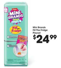 Kroger Mini Brands Fill The Fridge Playset offer