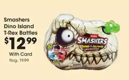 Kroger Smashers Dino Island T-Rex Battles offer