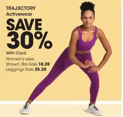 Kroger Traj3ctory activewear leggings sale offer