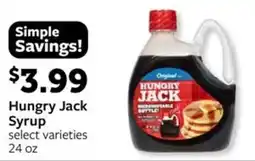 Fareway Hungry Jack Syrup offer