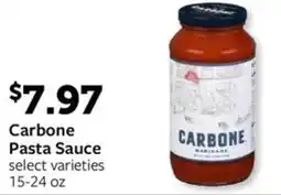 Fareway Carbone pasta sauce offer