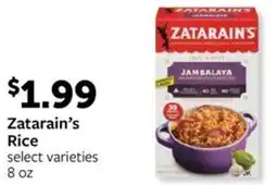 Fareway Zatarain's Rice offer